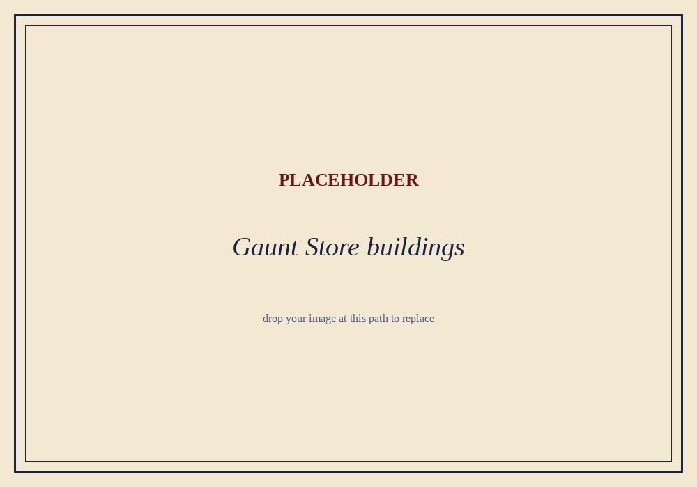 Gaunt Store buildings on South Main Street
